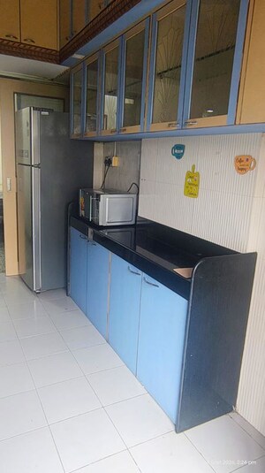 Kitchen in 2 BHK Apartment at Dheeraj Ganga, Malad West – for Rent