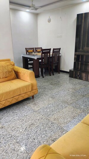 Living Room in 2 BHK Apartment at Dheeraj Ganga, Malad West – for Rent