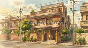  Builder Floor – Exterior View View at Nasirpur Dwarka - for Sale