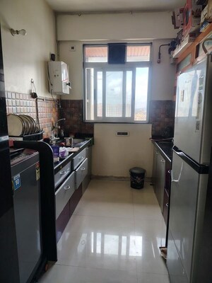 Kitchen in 1 BHK Apartment at Sai Simran Tower, Chembur – for Rent