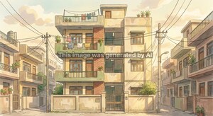  Apartment – Exterior View View at Mirzapur - for Sale