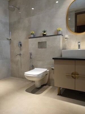 Bathroom in 3 BHK Apartment at Bhabat – for Sale
