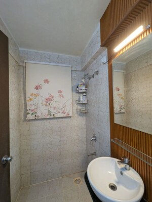 Bathroom in 3 BHK Apartment at Sai Innovision 7 Avenues, Balewadi – for Rent