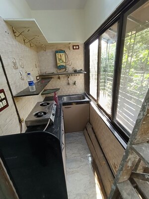 Kitchen in 2.5 BHK Apartment at Shree Amit Nagar CHS, Andheri West – for Rent