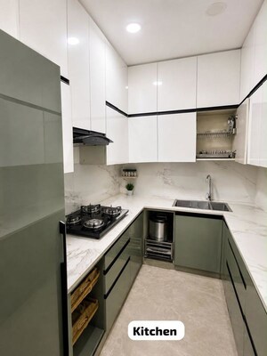 Kitchen in 3 BHK Builder Floor at Vikas Puri – for Sale