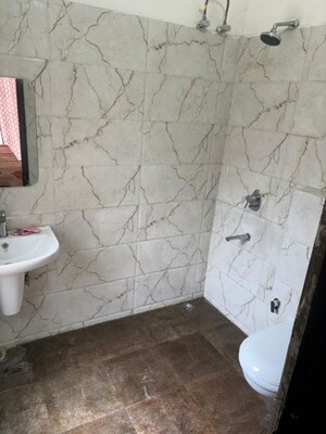 Bathroom in 3 BHK Builder Floor at Ambala Highway – for Rent