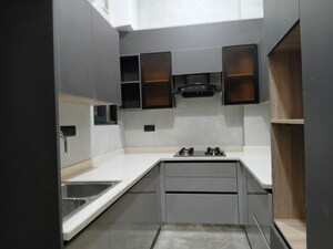 Kitchen in 3 BHK Builder Floor at Kailash Hills – for Sale