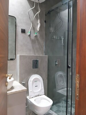 Bathroom in 3 BHK Builder Floor at Kailash Hills – for Sale