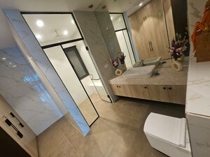 Bathroom in 4 BHK Builder Floor at Bharat Residency Gurgaon, Sector 15 – for Sale