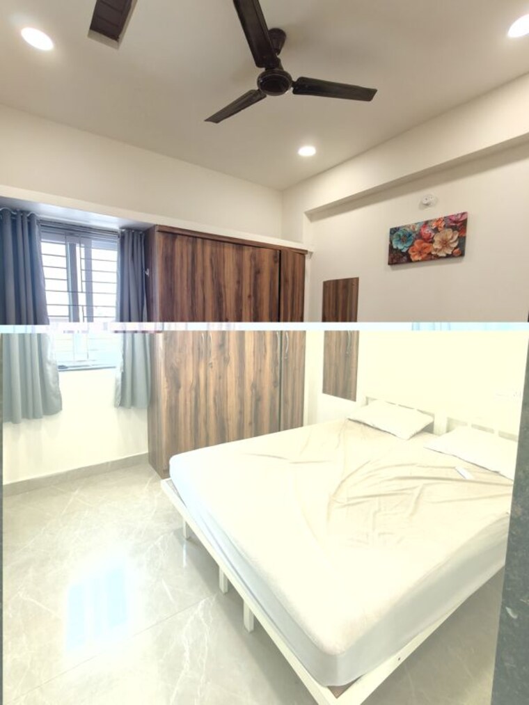 Bedroom, sri-nilayam-kondapur 1 Bedroom 756 Sq.Ft. Apartment In Kondapur Hyderabad 10676552