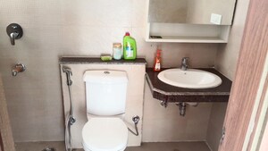 Bathroom in 3 BHK Apartment at ATS Homekraft Pious Hideaways, Sector 150 – for Rent
