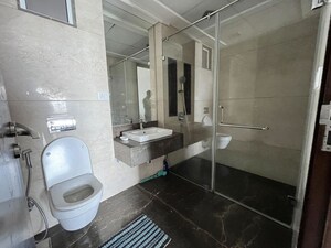 Bathroom in 3 BHK Apartment at Lokhandwala Infrastructure Minerva, Mahalaxmi – for Rent