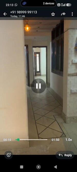 Building Lobby in 3 BHK Builder Floor at South Extension I – for Sale