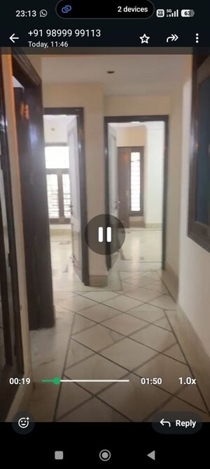 Building Lobby in 3 BHK Builder Floor at South Extension I – for Sale