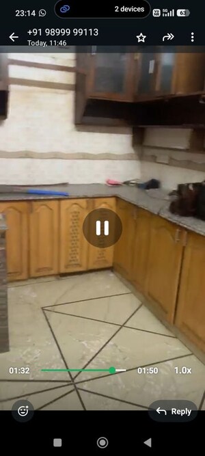 Kitchen in 3 BHK Builder Floor at South Extension I – for Sale