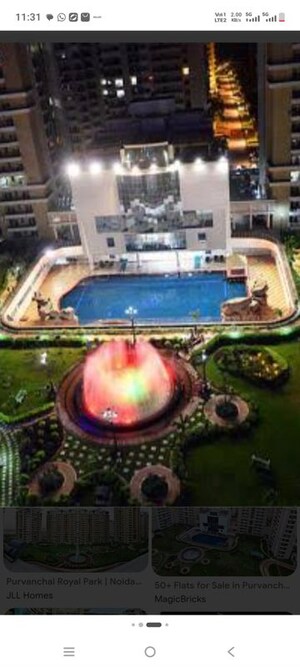 3 BHK Apartment For Rent in Purvanchal Royal Park, Sector 137