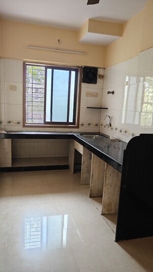 Kitchen in 1 BHK Apartment at Raju Sadan Apartments, Bhandup West – for Rent