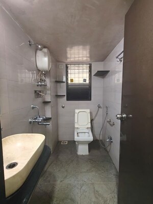 Bathroom in 2 BHK Apartment at Lok Milan, Chandivali – for Rent