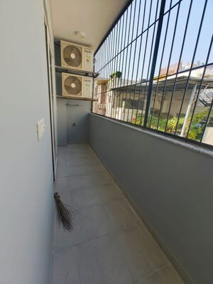 Balcony in 3 BHK Builder Floor at Greater Kailash – for Rent