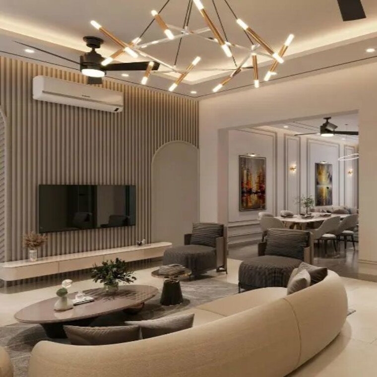 Living Room, mu greater noida 3.5 Bedroom 1660 Sq.Ft. Apartment In Mu Greater Noida Greater Noida 10676632