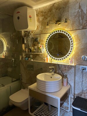 Bathroom in 2 BHK Apartment at Supertech Supernova Nova Residences, Sector 94 – for Rent