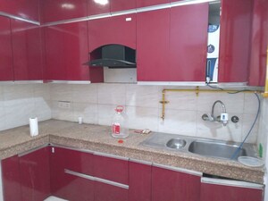 Kitchen in 2.5 BHK Apartment at Ajnara Ambrosia, Sector 118 – for Rent