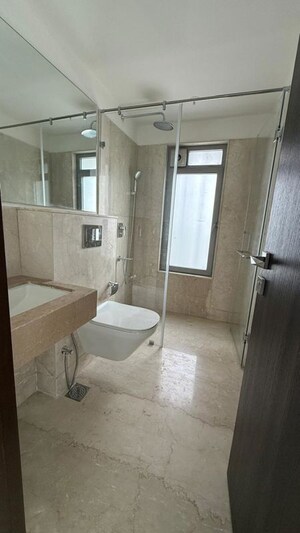Bathroom in 2 BHK Apartment at Piramal Aranya, Byculla – for Rent
