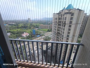Balcony in 1 BHK Apartment at Om Aditya Paraiso, Shilphata – for Sale