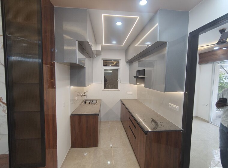 Kitchen, signature-global-park-4-and-5 3 Bedroom 1120 Sq.Ft. Apartment In Sohna Sector 36 Gurgaon 10676732