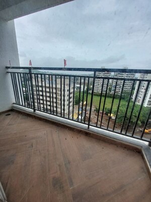 Balcony in 3 BHK Apartment at Unique K Town, Kiwale – for Rent