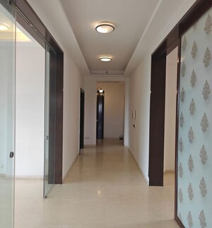 Building Lobby in 3.5 BHK Apartment at Emaar The Palm Springs, Sector 54 – for Rent
