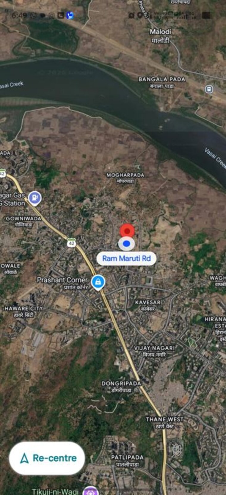 Map Location, anant-metropolis-insignia-towers Pg For Girls In Kasarvadavali 10676756