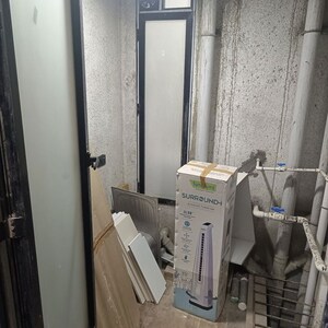 Bathroom in 1 BHK Apartment at Paradigm Antalya, Oshiwara – for Rent
