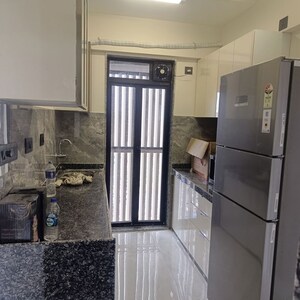 Kitchen in 1 BHK Apartment at Paradigm Antalya, Oshiwara – for Rent