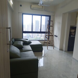 Living Room in 1 BHK Apartment at Paradigm Antalya, Oshiwara – for Rent