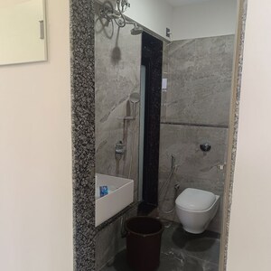 Bathroom in 1 BHK Apartment at Paradigm Antalya, Oshiwara – for Rent