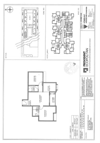 2 BHK 927 Sq.Ft. Apartment in Provident Ecopolitan