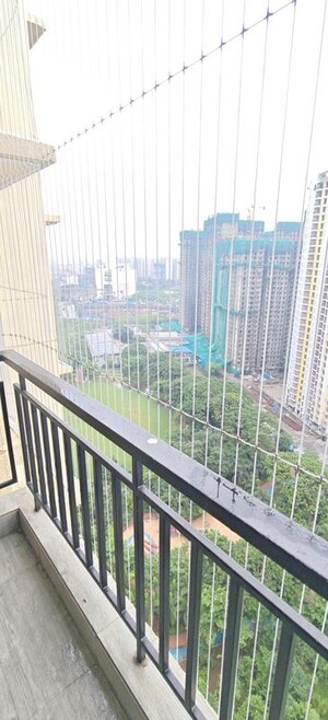 Balcony in 2 BHK Apartment at Runwal Gardens, Dombivli East – for Rent