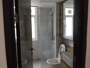Bathroom in 3.5 BHK Builder Floor at Smart World Gems, Sector 89 – for Rent