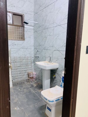 Bathroom in 3 BHK Builder Floor at Green Fields Colony – for Sale