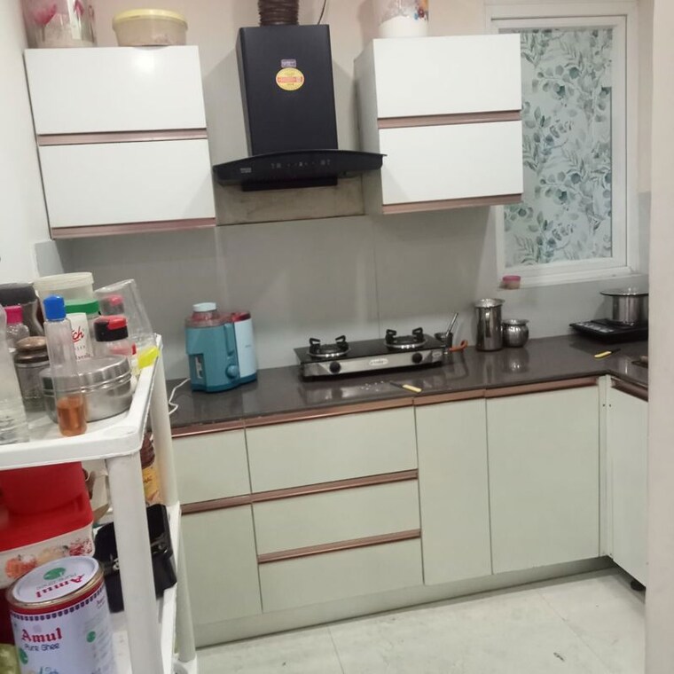 Kitchen, aura-homes 2 Bedroom 1275 Sq.Ft. Apartment In Patiala Road Zirakpur 10655849