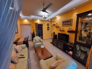 Living Room in 2 BHK Apartment at Action Area Iib – for Rent