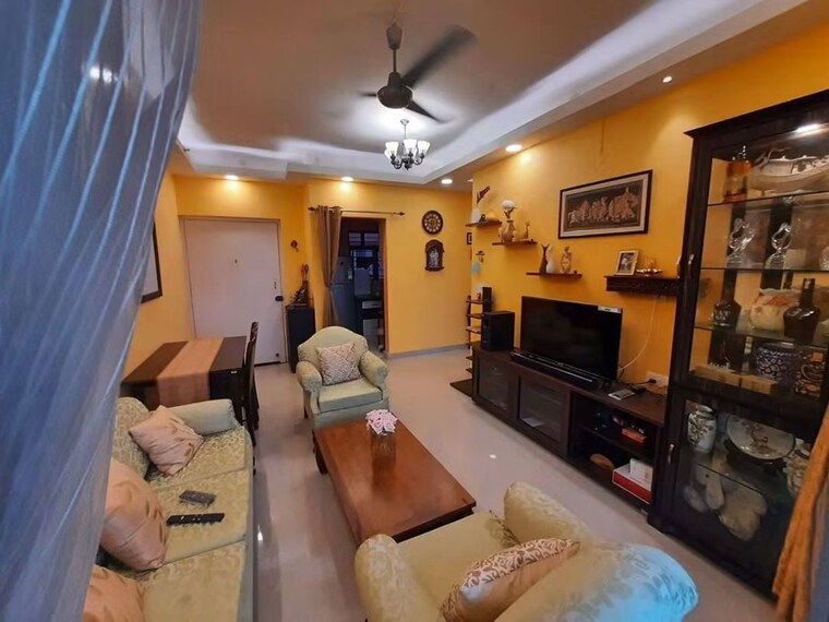 Living Room, action area iib 2 Bedroom 1140 Sq.Ft. Apartment In Action Area Iib Kolkata 10676861