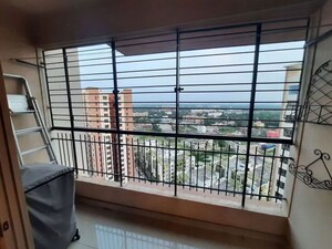 Balcony in 2 BHK Apartment at Action Area Iib – for Rent
