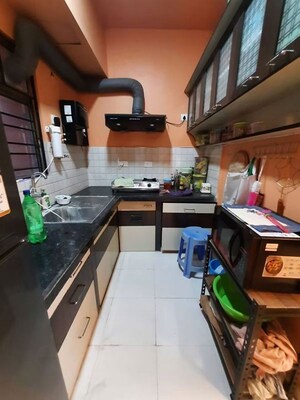 Kitchen in 2 BHK Apartment at Action Area Iib – for Rent