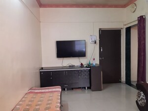 Living Room in 1 RK Apartment at Vanaz Corner, Kothrud – for Rent