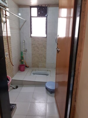 Bathroom in 1 RK Apartment at Vanaz Corner, Kothrud – for Rent