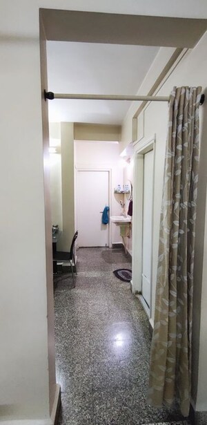 Bathroom in 2 BHK Apartment at Mantri Park I and II, Kothrud – for Rent
