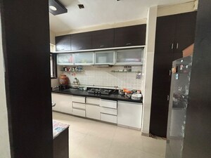 Kitchen in 3 BHK Apartment at Makarba – for Rent