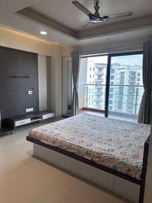 Bedroom in 3 BHK Apartment at Pride Purple Park Titanium, Wakad – for Sale